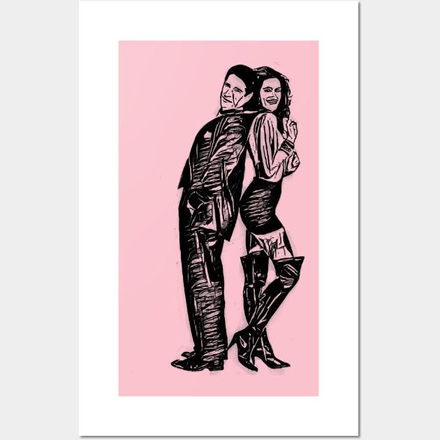 pretty woman Wall Art by RetroScribbles